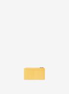 Dorothy Perkins Yellow Zip Top Cardholder