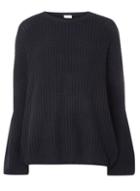 Dorothy Perkins *vila Navy Bell Sleeved Jumper