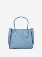 Dorothy Perkins Pale Blue Mini Pleat Tote Bag