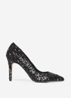 Dorothy Perkins Black 'danielle' Black Leopard Print Court Shoes