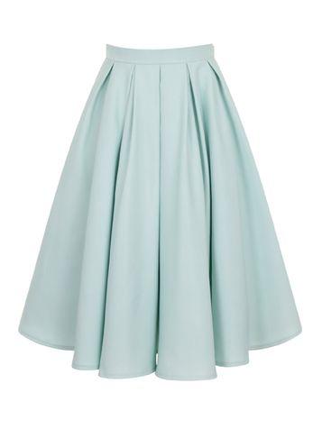 Dorothy Perkins *chi Chi London Pleated Midi Skirt