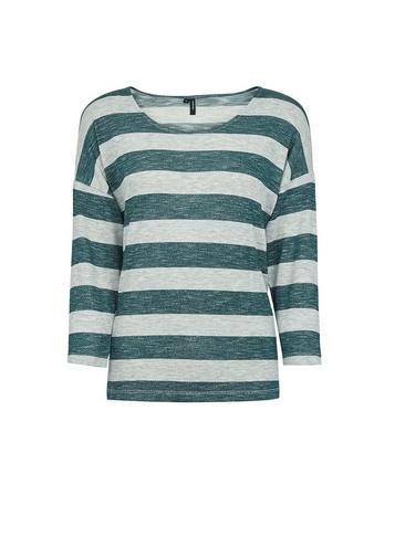 *vero Moda Multicolour Mint Stripe Top
