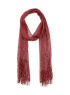 Dorothy Perkins Red Woven Scarf