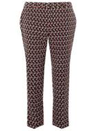 Dorothy Perkins Petite Multi Colour Riviera Ankle Grazer Trousers