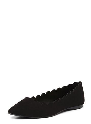 Dorothy Perkins Black 'pacha' Scalloped Pumps