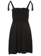 Dorothy Perkins Black Sheered Skater Sundress
