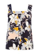 Dorothy Perkins Floral Foldover Camisole Top