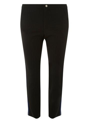 Dorothy Perkins *only Black Jersey Striped Trousers