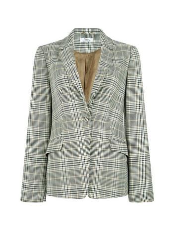 Dorothy Perkins *tall Multi Coloured Check Print Blazer