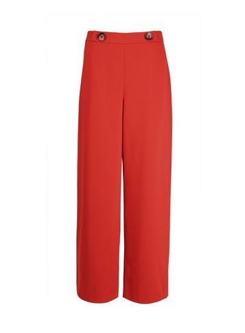 Dorothy Perkins Terracotta Wide Leg Trousers