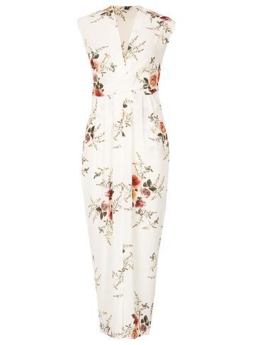 Dorothy Perkins *izabel London White Maxi Dress