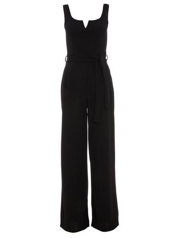 Dorothy Perkins *black V Bar Palazzo Jumpsuit