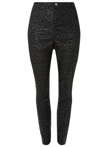 Dorothy Perkins *dp Curve Black Leopard Frankie Jeans