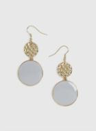 Dorothy Perkins Pastel Blue Disc Earrings