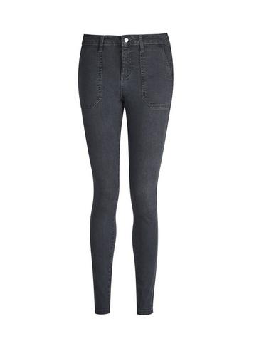 Dorothy Perkins Grey Darcy Skinny Ankle Grazer Jeans