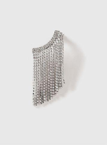 Dorothy Perkins Rhinestone Drape Ear Cuffs