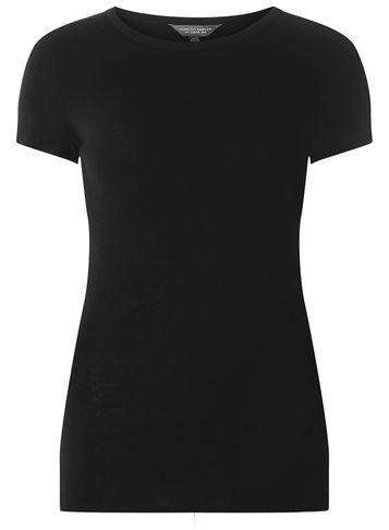 Dorothy Perkins *tall Black Plain T-shirt