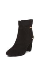 Dorothy Perkins Wide Fit Exclusive Black 'anna' Ankle Boots