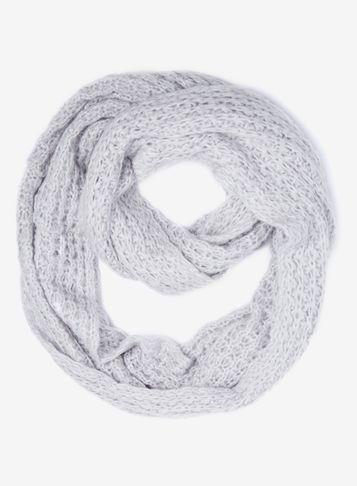 Dorothy Perkins Grey Laguna Yarn Snood