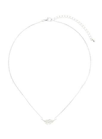 Dorothy Perkins Silver Leaf Necklace
