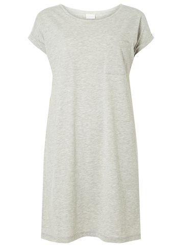 Dorothy Perkins *vila Grey Pocket T-shirt Dress