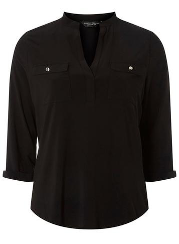 Dorothy Perkins Black Utility Shirt