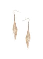 Dorothy Perkins Twisted Diamond Drop Earrings