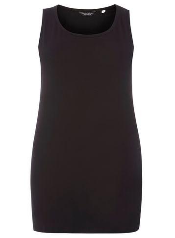 Dorothy Perkins Dp Curve Black Jersey Vest