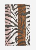 Dorothy Perkins Multi Coloured Zebra Print Lightweight Scarf