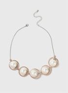 Dorothy Perkins Ring And Pearl Collar Necklace