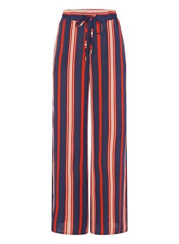Girls On Film *girls On Film Multi Coloured Wide Leg Stripe Trousers
