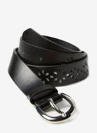 Dorothy Perkins Black Punch Out Belt