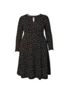 Dorothy Perkins *dp Curve Black Fit And Flare Dress