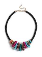 Dorothy Perkins Multi Colour Bright Fabric Ring Necklace