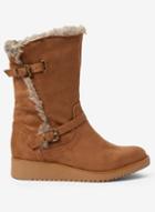Dorothy Perkins Tan 'tame' Wedge Boots