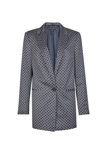 Dorothy Perkins Multi Colour Geometric Print Blazer