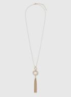 Dorothy Perkins Circle Tassel Long Necklace