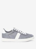 Dorothy Perkins Grey Izzy Double Strap Trainers