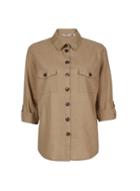 Dorothy Perkins Petite Safari Linen Shirt