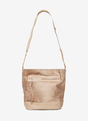 Dorothy Perkins Blush Zip Bucket Bag