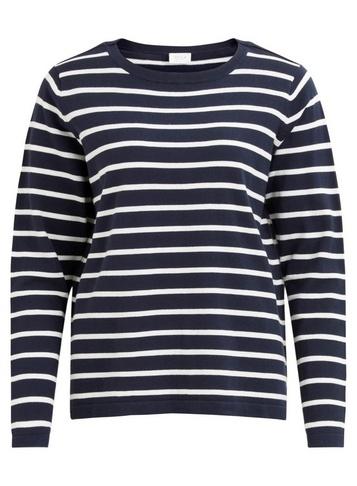 *vila Blue Striped Top