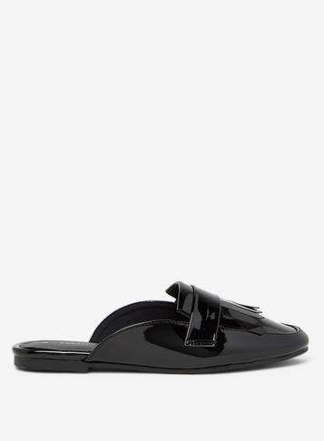 Dorothy Perkins Black Lennox Fringe Loafers