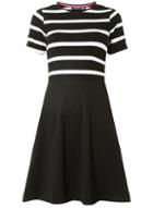 Dorothy Perkins Black And White Striped T-shirt Dress