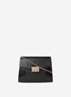 Dorothy Perkins Black Panel Hardware Cross Body Bag