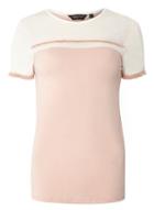 Dorothy Perkins Ivory And Nude Tassel Front T-shirt
