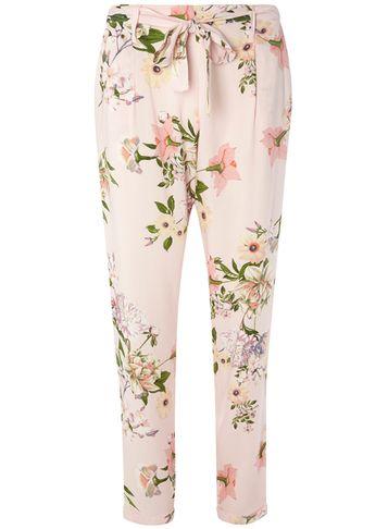 Dorothy Perkins Blush Floral Tie Trousers