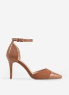 Dorothy Perkins Tan Deeta Court Shoes