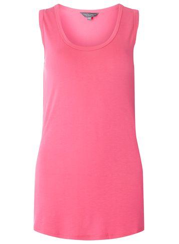 Dorothy Perkins *tall Pink Plain Viscose Vest