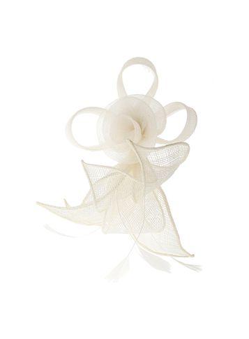Dorothy Perkins Cream Clip Fascinator