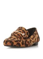 Dorothy Perkins *head Over Heels By Dune Leopard Giesella Flat Shoes